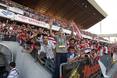 Los rojiblancos celebran el ascenso en Los C�rmenes